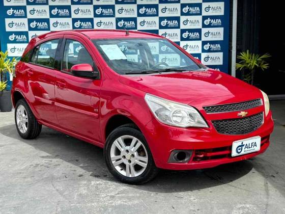CHEVROLET AGILE 1.4 MPFI LTZ 8V FLEX 4P MANUAL CHEVROLET AGILE 1.4 MPFI LTZ 8V FLEX 4P MANUAL